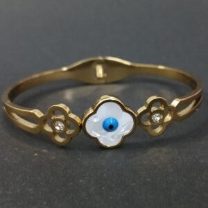 Anti Tarnish Nazar Bracelet ~ Golden