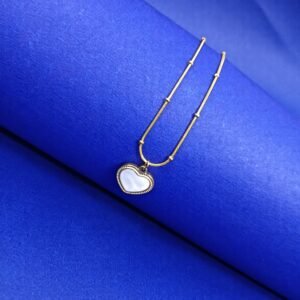 Minimalist Chain with Heart Pendant