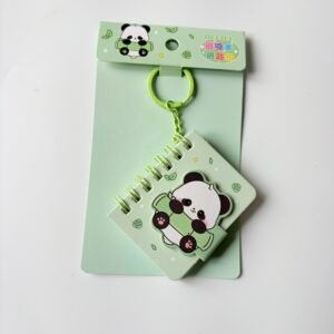 Panda Diary Keychain ~ Gift Item ~ Useful Stationary