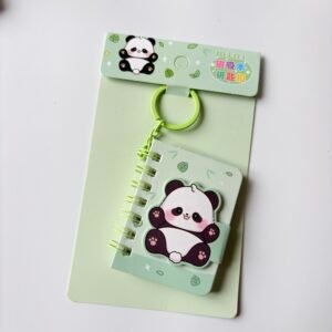 Panda Diary Keychain ~ Gift Item ~ Useful Stationary
