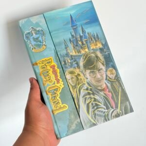 Harry Potter Ravenclaw Edition Deluxe Journal – Hogwarts Castle Hardcover Diary with Magnetic Closure & Custom Character Art