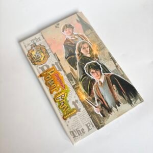 Harry Potter Hufflepuff Edition Journal – Daily Prophet Newsprint Hardcover Diary with Magnetic Closure