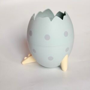 Dino Shell Multipurpose Holder ~ Pastel Blue Colour