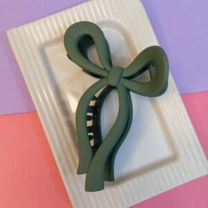 MEHANDI GREEN CLAW CLIP ~ LARGE