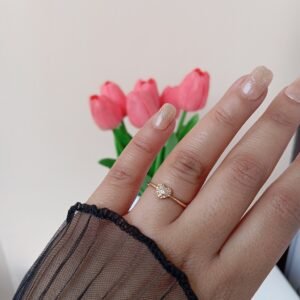 Heart Ring ~ Anti Tarnish ~ Adjustable Size