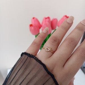 Queen of Hearts Ring ~ Anti Tarnish ~ Adjustable Size