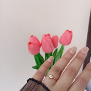 Snowflake Ring ~ Anti Tarnish ~ Adjustable Size