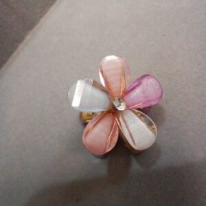 Pastel Multicoloured Sparkle Mini Metal Claw Clip ( 1 Pc )