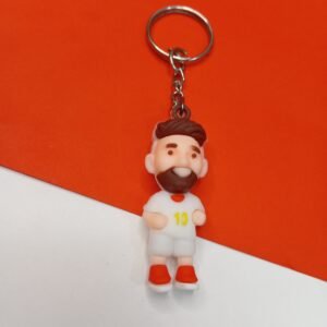 Messi Rubber Keychain