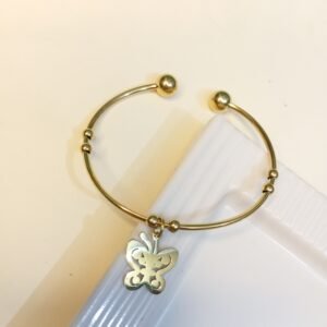 Anti Tarnish Butterfly Bracelet ~ Adjustable Size ~ Daily Wear