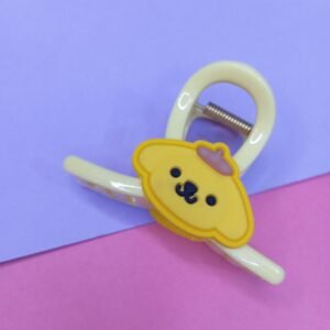 Pompompurin Yellow Claw Clip ~ Korean Hair Accessory