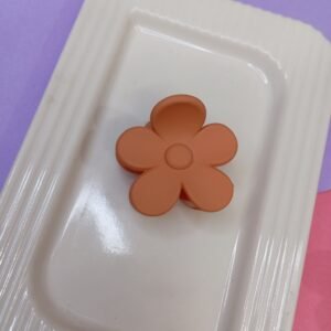 DAISY ORANGE FLOWER ~ MATTE ~ SMALL