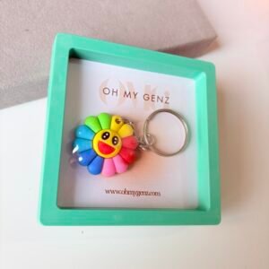 Smile Rainbow Keychain ~ Multicoloured