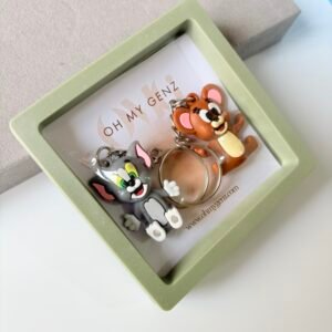 Tom and Jerry Keychain ~ Pack of 2