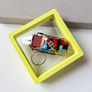 Pullback Toy Car Keychain ~ Multi Colour
