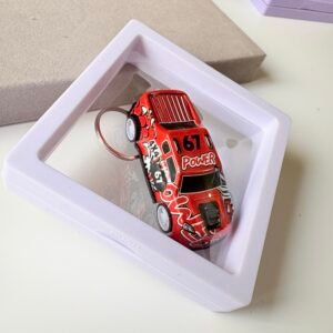 Pullback Toy Car Keychain ~ Red  Colour