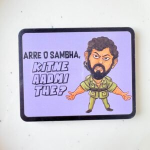 Funky Fridge magnet ~ Rectangular MDF