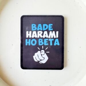 Funky Fridge magnet ~ Rectangular MDF