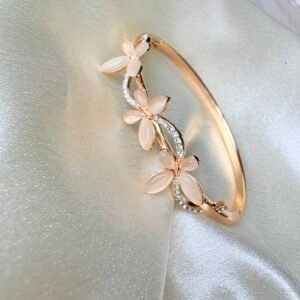 Triple Butterfly Garden Bracelet ~ Anti Tarnish