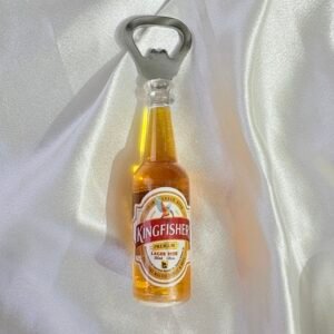 Kingfisher Miniature Bottle with Fridge Magnet and Bottle Opener