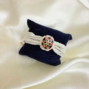 Occasional wear bracelet ~ White pearls