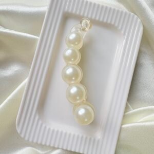 Large Bubble Pearl Claw (banana clip)