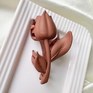 Tulip Hair Claw – Terracotta