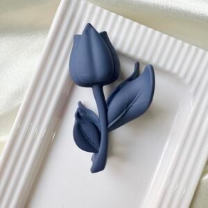 Tulip Hair Claw – Royal Indigo