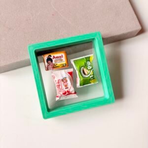 Amul Milk ~ Curd ~ Butter Miniature Food Magnets