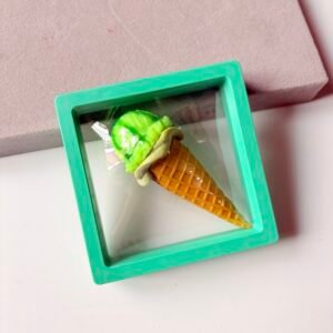 Softy Icecream Clay Fridge Magnet