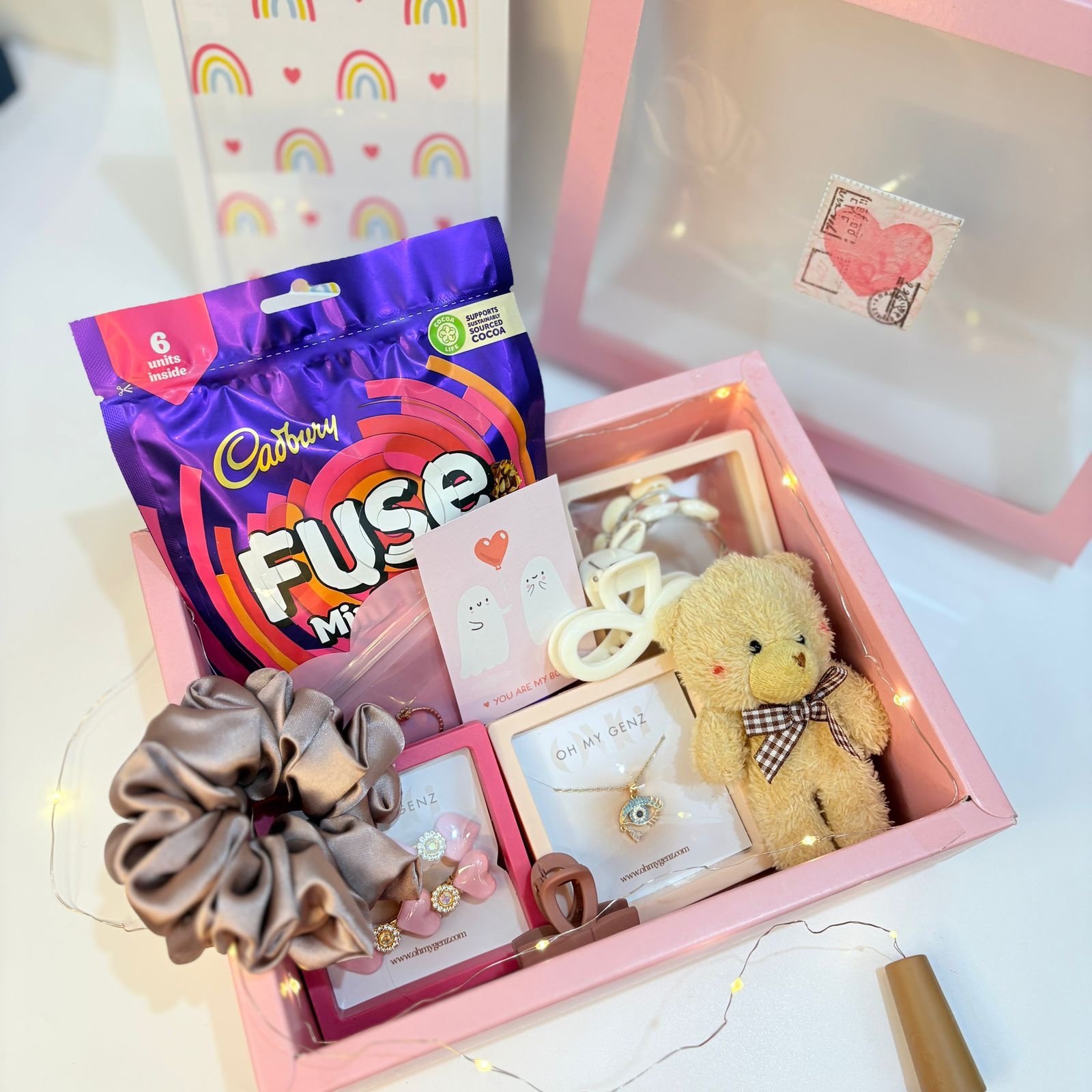 The "Sweetheart & Sparkle" Curated Hamper - Image 3