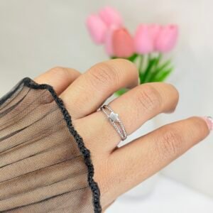 Star Chain Layered Ring