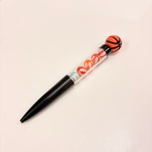Basketball Sports Bead Pen - Onyx Black