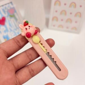 Kirby Strawberry Mini Utility Paper Cutter – Blush Pink