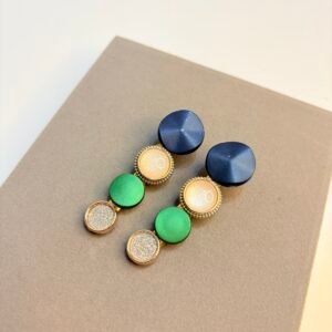 Dual Tone Minimalist Statement Hair Clips (Set of 2)