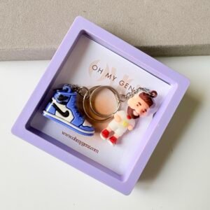 Nike shoes and Messi Keychain