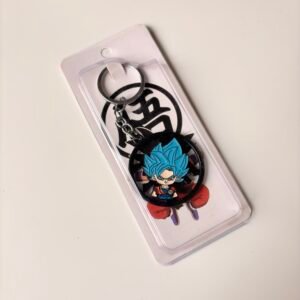 Dragon Ball Super: Super Saiyan Blue Goku Enamel Widget Spinner Keychain