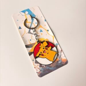 Pikachu Widget Spinner Metal Keychain