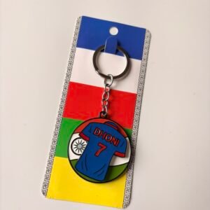 Dhoni Jersey Widget Spinner Metal Keychain