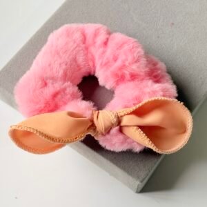 Apricot Dream Bow Scrunchie