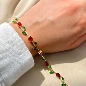 Scarlet Romance Vine Tulip Bracelet