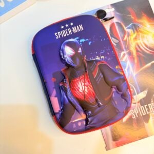 High-Quality Spider-Man Action Embossed Stationery Pouch for Kids