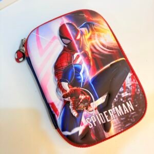 High-Quality Spider-Man Action Embossed Stationery Pouch for Kids