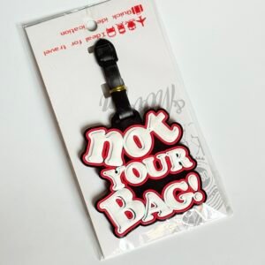 Not Your Bag Funky Silicon Luggage Tag Travel Accessories