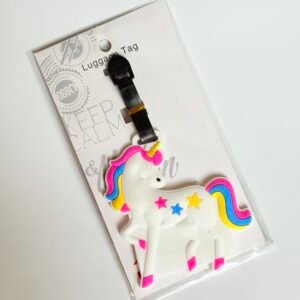 Magical Rainbow Unicorn Silicon Luggage Tag Travel Accessories