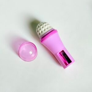 Kawaii Microphone Sharpener & Eraser Combo - Pastel Edition