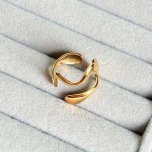 Viper Sleek Snake Wrap Anti-Tarnish Ring