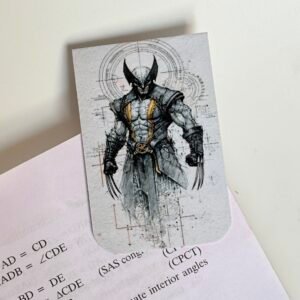 Clockwork Avenger Magnetic Bookmark School Stationery