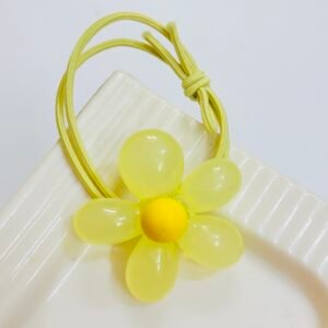 Sunshine Bloom Soft Girl Flower Elastic