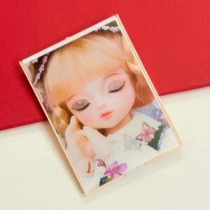 Star-Gazer Doll 3D Lenticular Mirror & Comb Compact